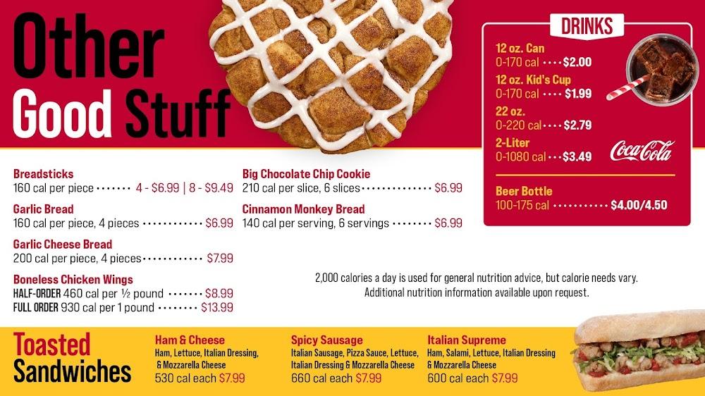 Godfather's Pizza Menu image 3
